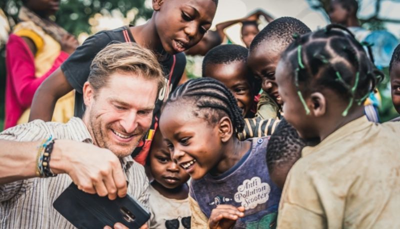 Ken Hughes in Cameroon, Bake School. Part of the KH Foundation 2019