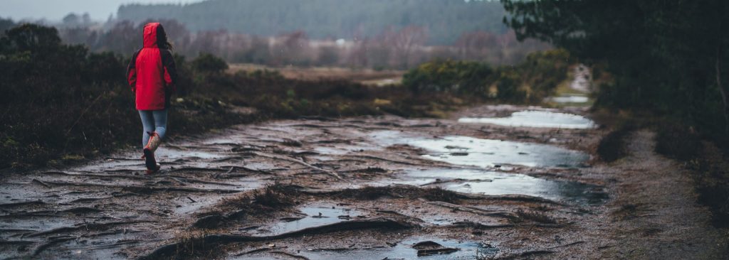 innovation sludge boy walking on mud