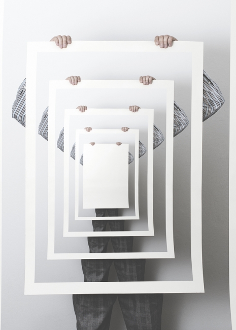 surreal enigmatic poster, abstract infinity concept