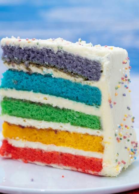 Rainbow cake